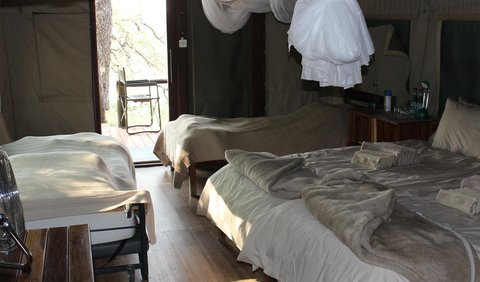 Luxury Safari Tent (3 beds): Decorative detail