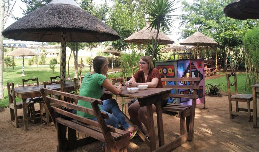Outside Dining Area in Soweto, Gauteng, South Africa