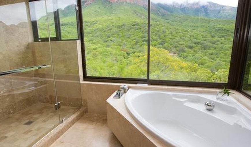 Luxury Mountain View Suite 1: Mountain View Suite Bathroom