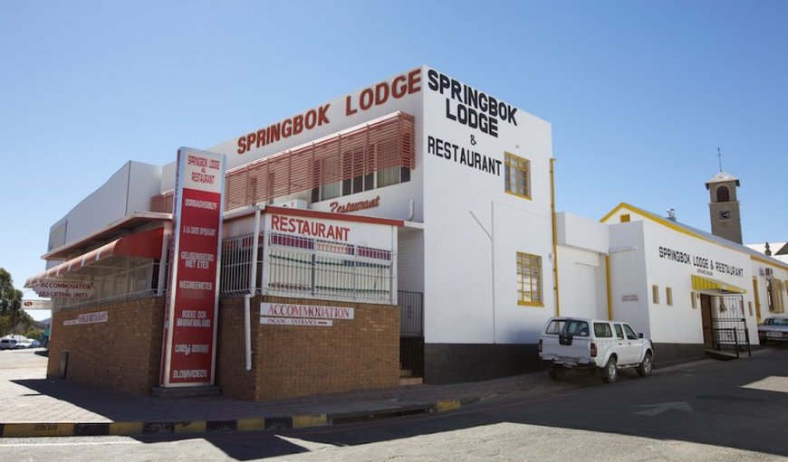 Springbok Lodge main building in Springbok, Northern Cape, South Africa