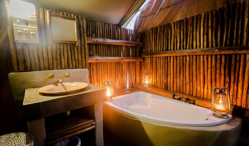 Safari Tent 5: Meru-style Luxury Tent  Bath