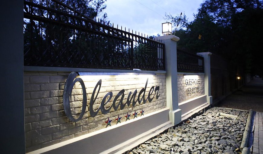 Welcome to Oleander Guest House in Belgravia, Kimberley, Northern Cape, South Africa