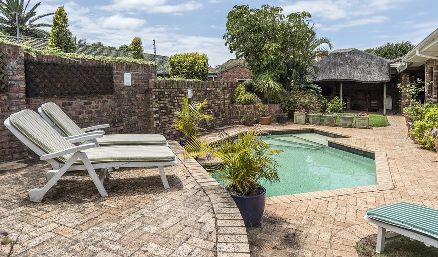 Summer Blue Guest House communal swimming pool in Summerstrand, Port Elizabeth (Gqeberha), Eastern Cape, South Africa