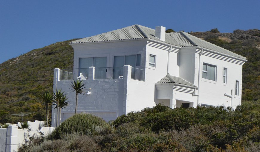 House From Road in Yzerfontein, Western Cape, South Africa