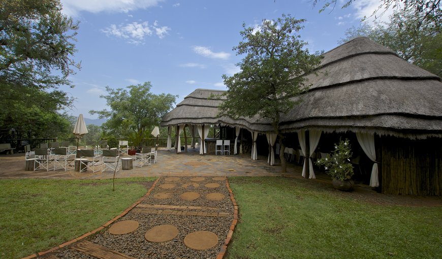 Bush Camp living area in Pongola, KwaZulu-Natal, South Africa