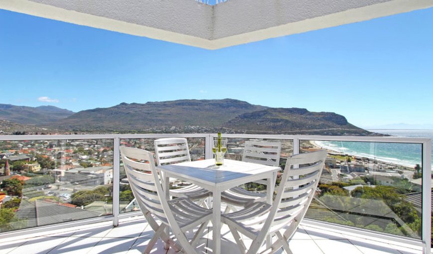 Breathtaking view from the balcony in Fish Hoek, Cape Town, Western Cape, South Africa
