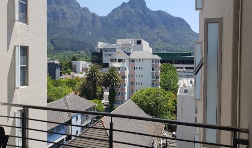 Mountain view from a leafy Suburb. in Claremont, Cape Town, Western Cape, South Africa