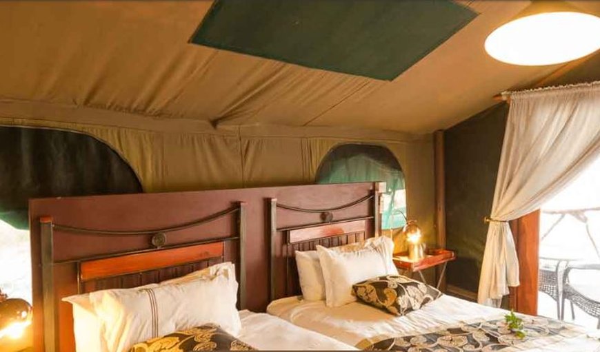 Luxury Tent: Camp Savuti beautiful tent interior