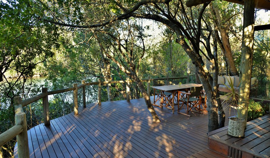 Lodge deck in Kenton-on-sea, Eastern Cape, South Africa