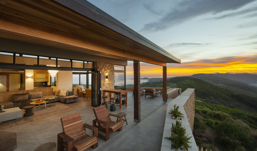 Terrace and lounge in Brenton on Sea, Knysna, Western Cape, South Africa