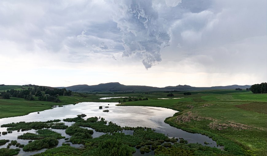 Penwarn Dam in Drakensberg Gardens, Underberg, KwaZulu-Natal, South Africa
