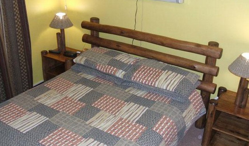 Double: Double Room - The double room is located downstairs consisting of one double bed, a LCD remote TV with MNet, coffee/tea making facilities and an en-suite bathroom.