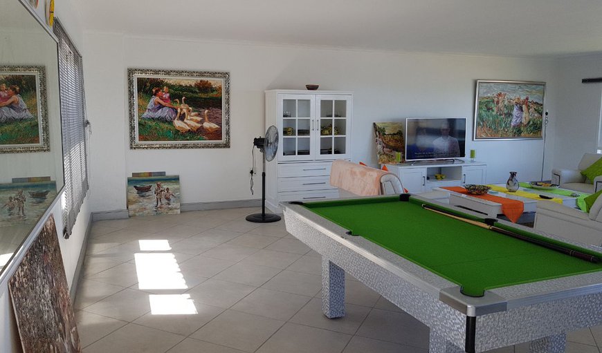 The house has an entertainment area with pool table, DSTV and WIFI.