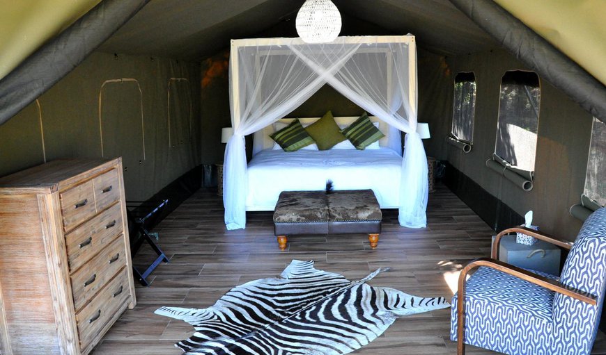 Elandsvlei Estate Luxury Tent: Tent with a king size bed