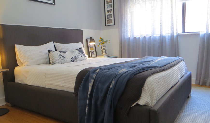 Upholstered Queen size bed in Vredehoek, Cape Town, Western Cape, South Africa