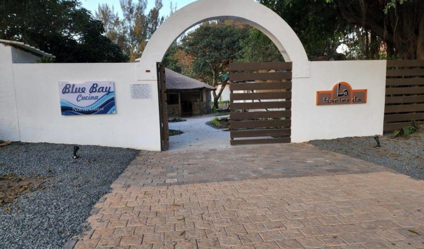 Facade or entrance in Salt Rock, KwaZulu-Natal, South Africa