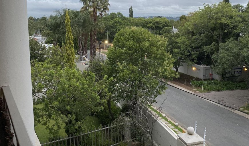 Street view in Morningside, JHB, Johannesburg (Joburg), Gauteng, South Africa