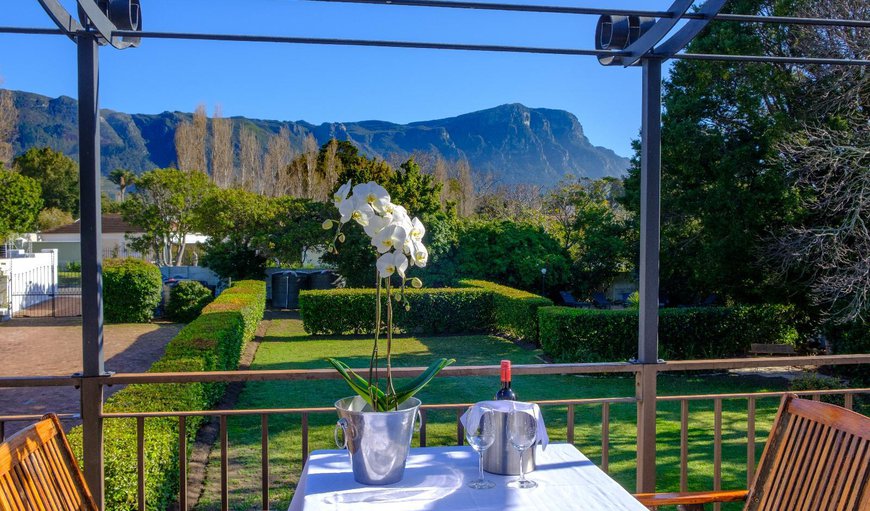 Garden view in Constantia, Cape Town, Western Cape, South Africa