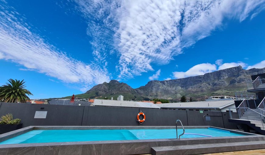 Mountain View Rooftop Pool Deck in Gardens, Cape Town, Western Cape, South Africa