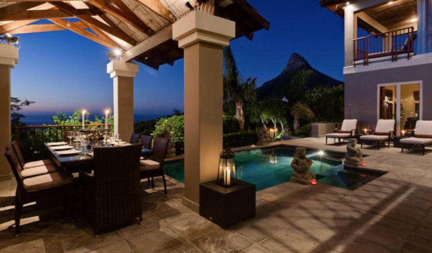 Patio in Camps Bay, Cape Town, Western Cape, South Africa