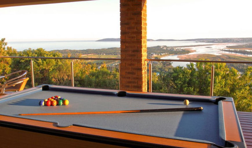 Keursee 89 -  Sea view: Keursee 1 - undercover deck with private pool table